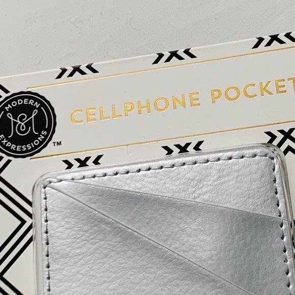 Silver cellphone pocket - Picture 3 of 5